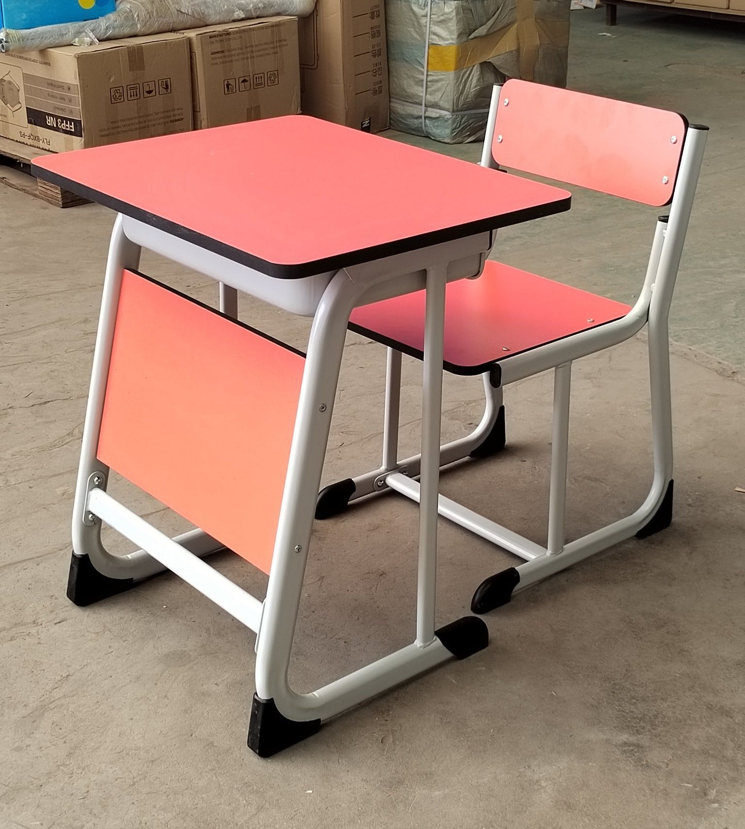 Wholesale Price Modern Student Desk with Chair Set School Furniture