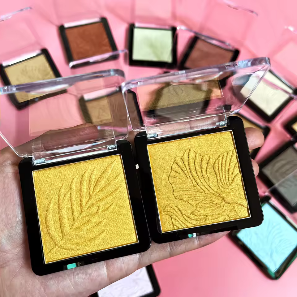 Private Label Long Lasting Best Shimmer Highlighting Powder Face Makeup High Pigment Powder Highlighter