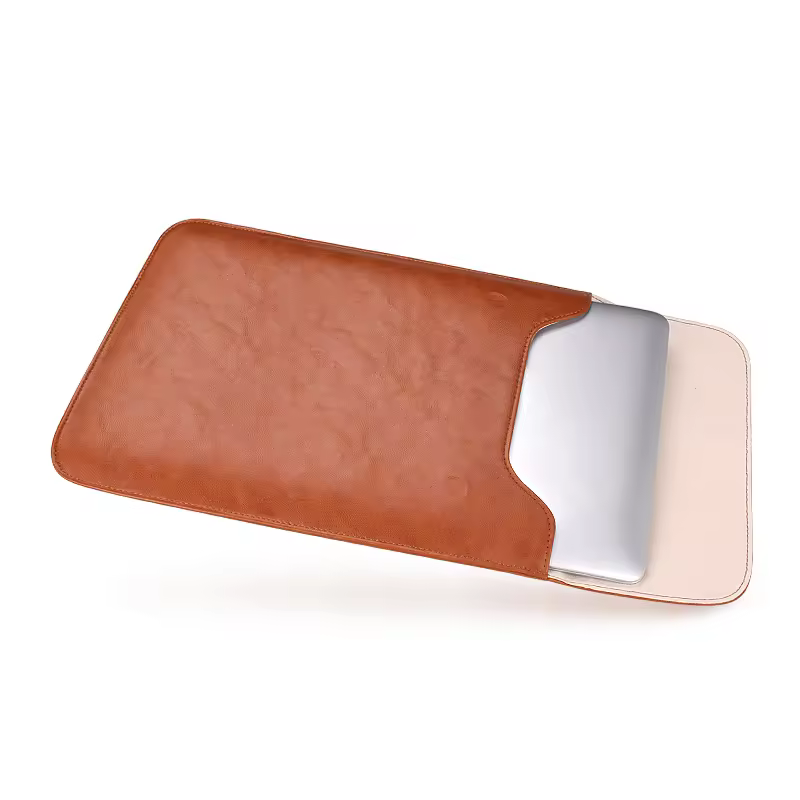 Latest Craze New Computer Cases Flat Computer Bag Pu Leather Laptop Sleeves