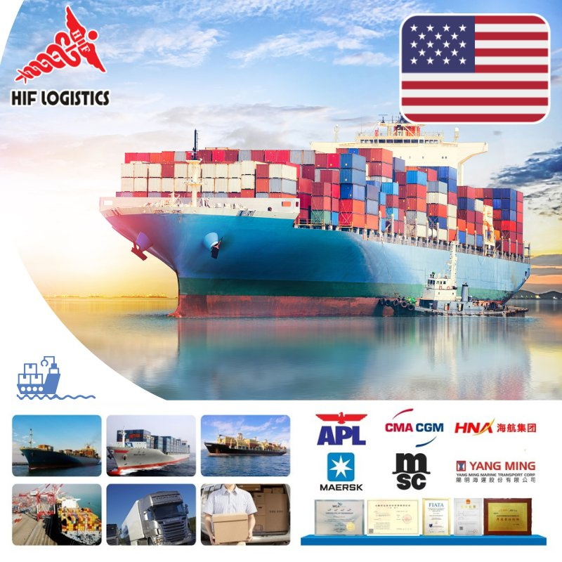 Amazon Fba Sea Freight Forwarding Agent/Freight Forwarder DDP Shipping Fast Matson Door-to-Door From China to USA