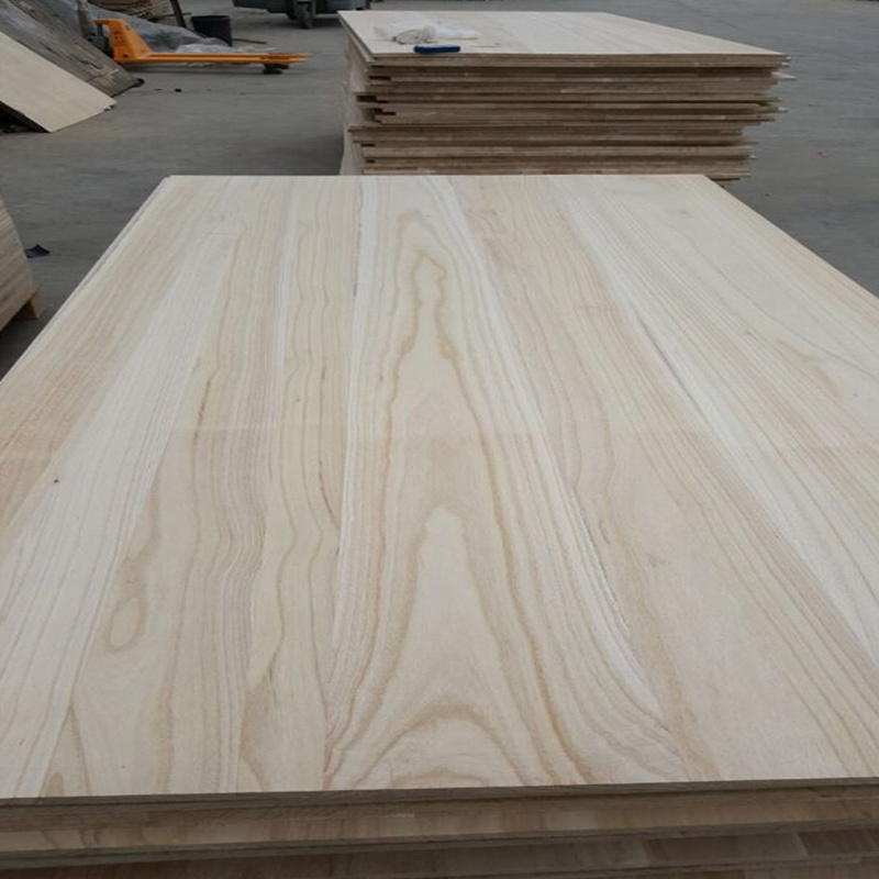 Best Selling OEM and ODM Solid Wood Paulownia Edge Glued Board for Furniture
