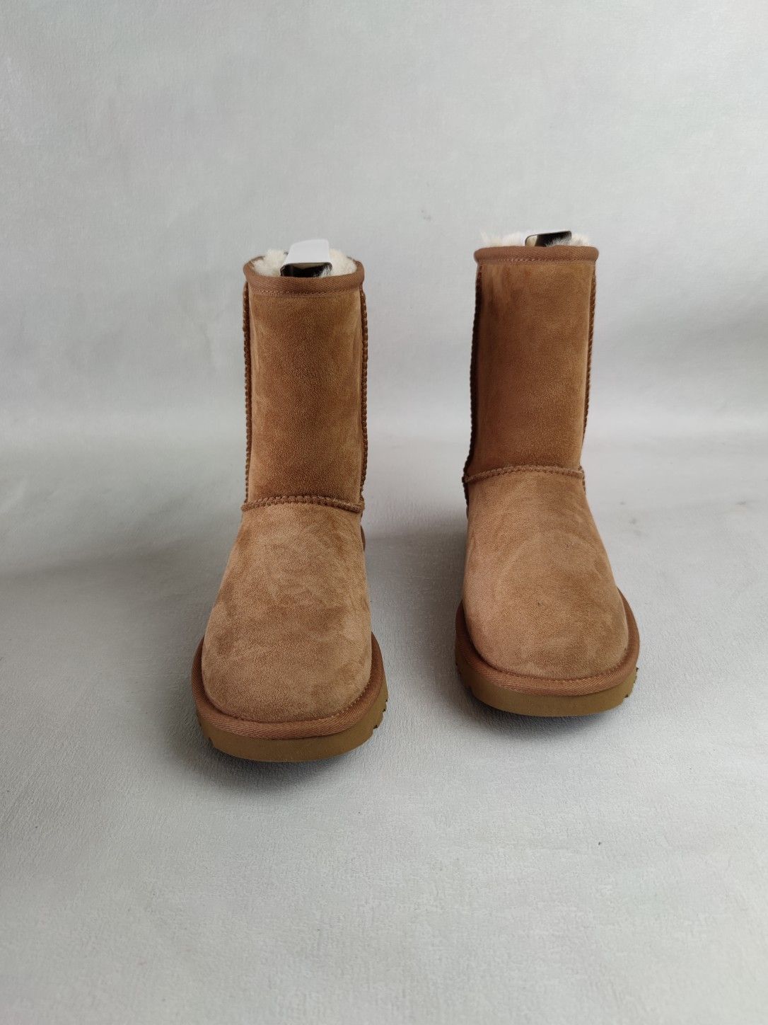 New Fashion Sheepskin Leather Snow Boots for Women Natural Wool Fur Lined Short High Top Winter Warm Casual Boots Ankle Shoes