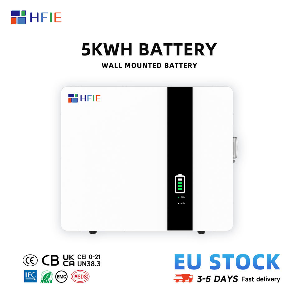 48v 51 2v Wall-mounted Lifepo4 Home Battery 10kwh 15kwh 20kwh Bms Solar Ce 8000+ Cycles