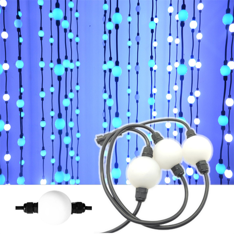 RGB Pixel 360 Degree 50mm Ball String LED Stage Light Moving Light for Stage Lighting