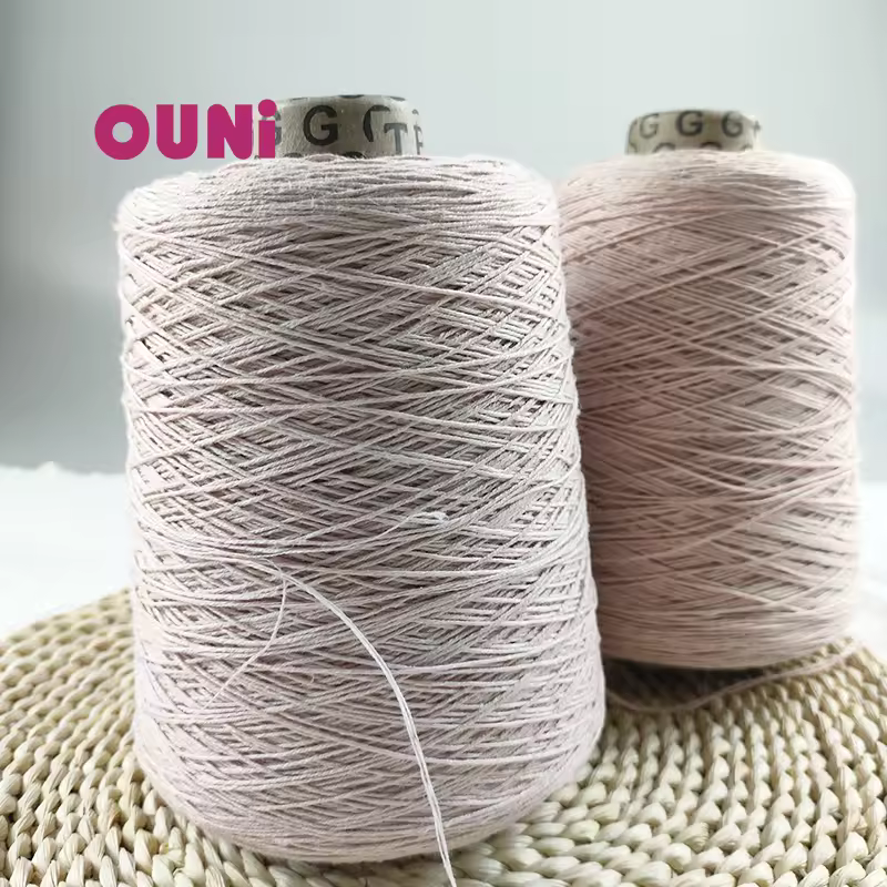 Anti -pilling Cool And Dry Summer Hot Products Custom Design Finest Quality Patons Knitting 100% Linen Hemp Cotton Yarn