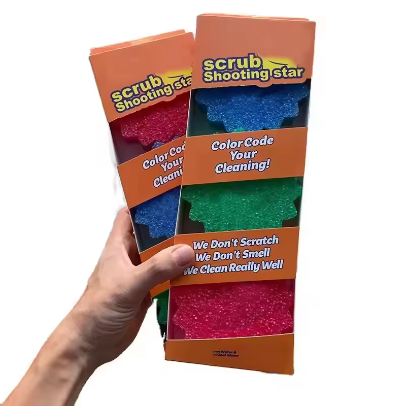 Factory Wholesale Double Sided Design Sponge Eraser For Household Cleaning Cloth Custtom Dishes Washing Sponge