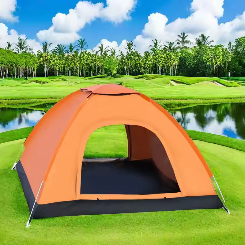 Wholesale Family Waterproof Camping Tent 2 Person Automatic Tent Outdoor Fast Automatic Tent