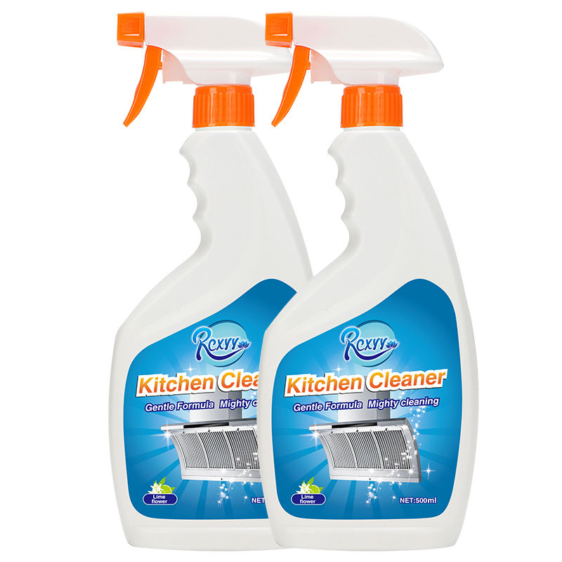 Oem Household Cleaning Detergent 500ml Kitchen Cleaner Liquid Spray Oil Stain Cleaners