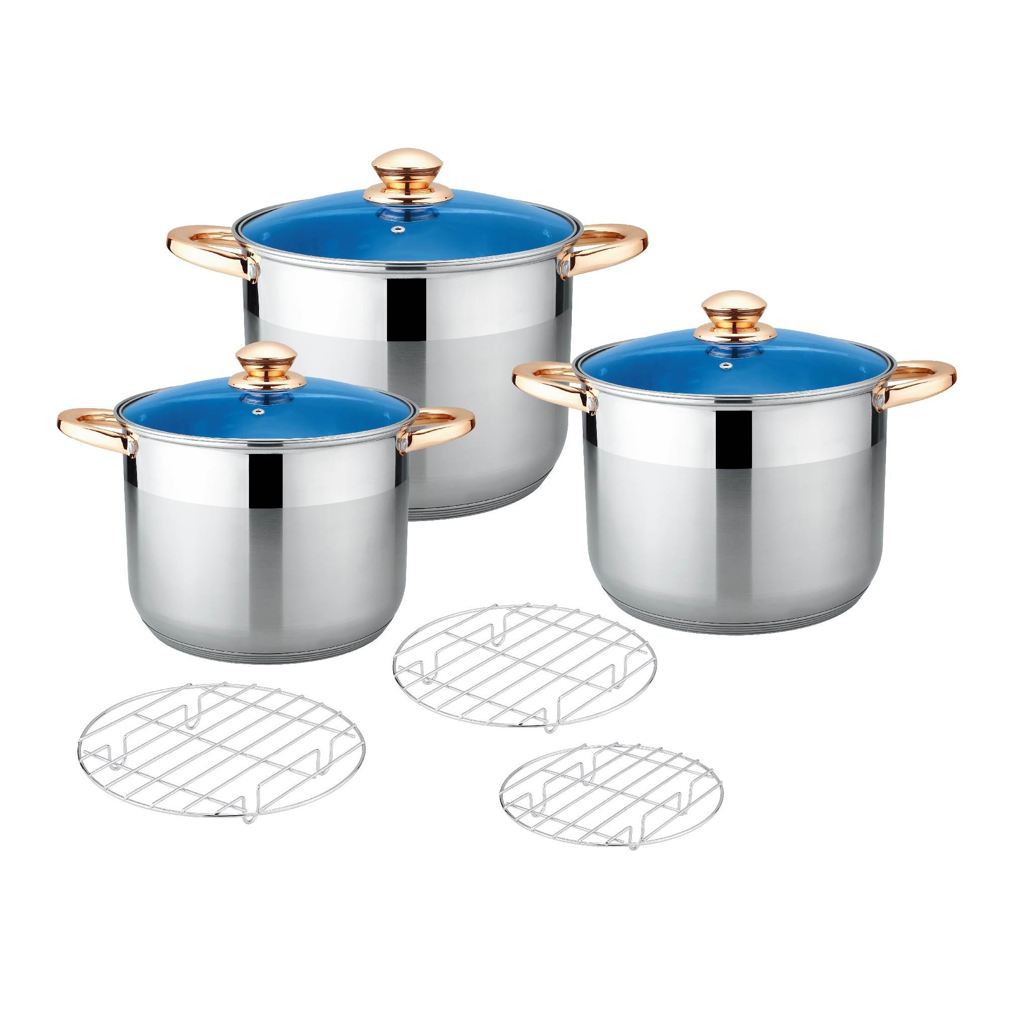 Latest Products Kitchen Pot Soup Stock Soups Cooking Pot Stainless Steel Non Stick Cookware Set