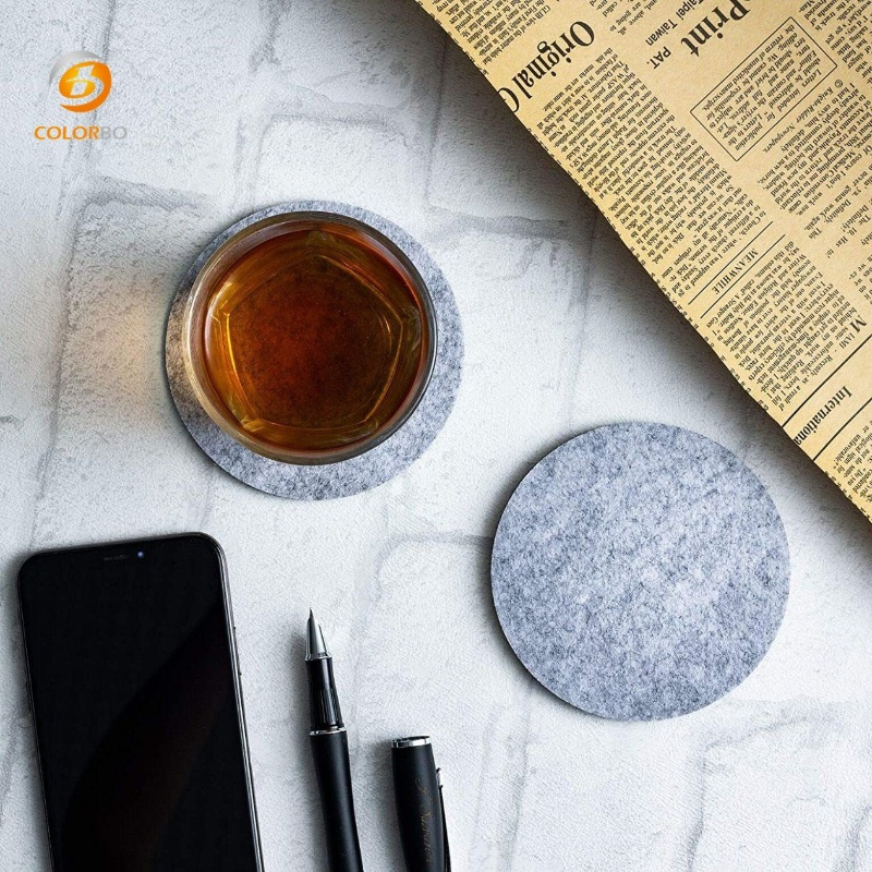 Stylish Felt Coasters for Drinks - Perfect for Any Table