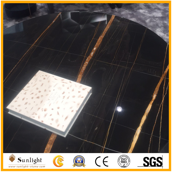 Natural Black/White/Green Marble Round Table Tops for Houses, Coffee Shop, Hotel