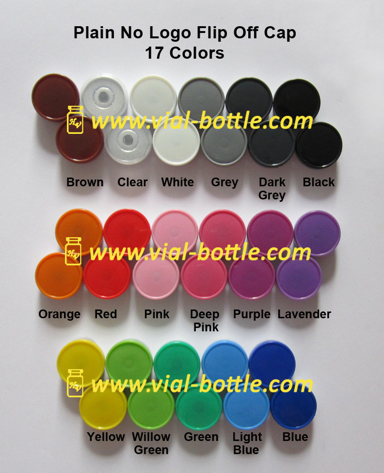 Flip off Seal in 17 Colors Best Choice for Different Name Products