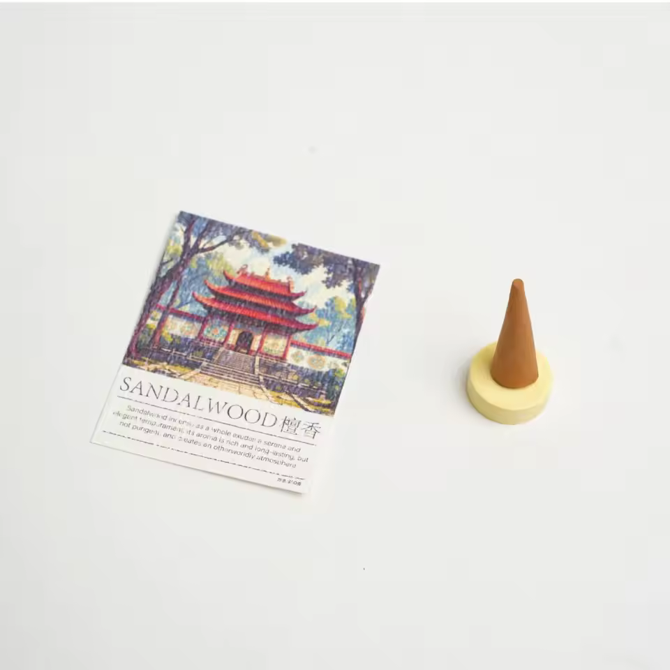 Home Use Incense Cones Popular Natural Incense Pagoda-shaped Floral Scent Agarwood Sandalwood Wood Handmade Cone Incense