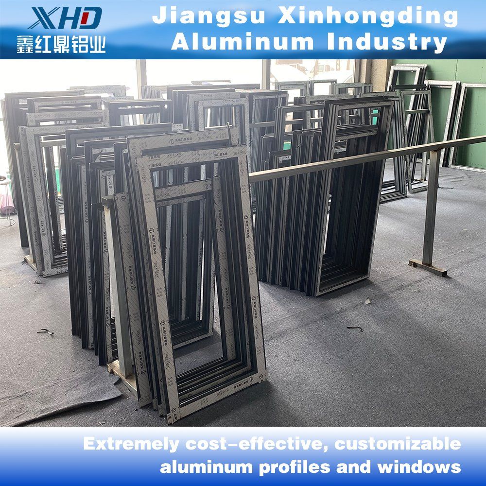 Residential Buildings Soundproof Aluminum Alloy Sunshade Window Casement Window-Private Label, Fire Resistance & Building Material