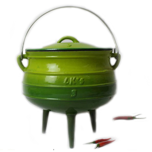 #1/4, #1/2, #3/4, #1 Cast Iron Potjie Pot Manufacturer From China