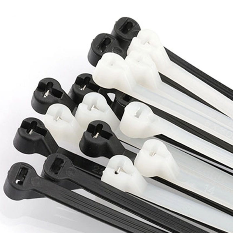 380mm 200mm 250mm 300mm 350mm 400mm OEM Factory Nylon66 PA66 Zip Plastic Cable Tie Nylon Cable Tie