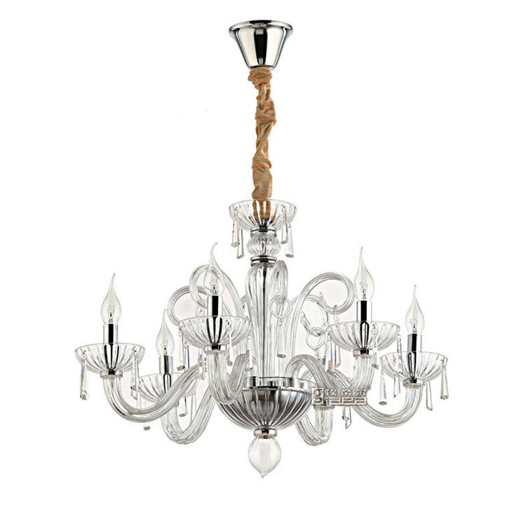 White Crystal Chandelier Ready to Ship China Professional Manufacture Cheap Home Luxury Bright Crystal Chandelier