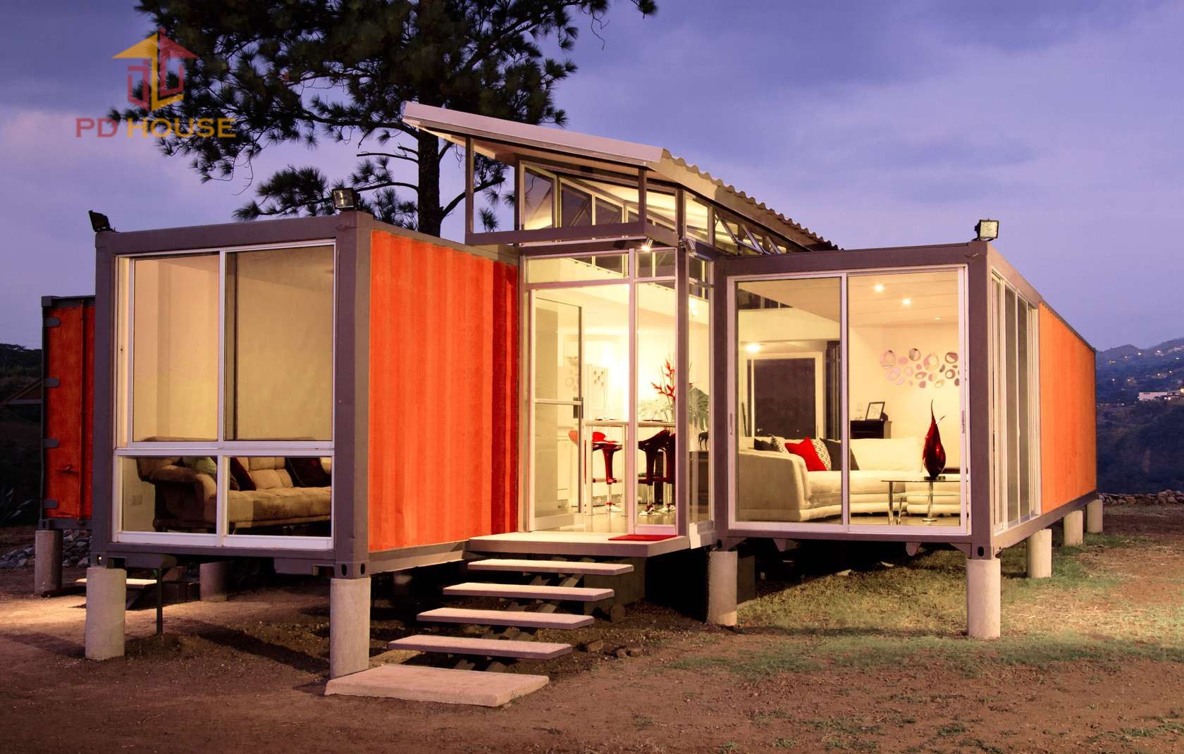 Ready Made Steel Structure Prefabricated House Fast Building Prefab Homes