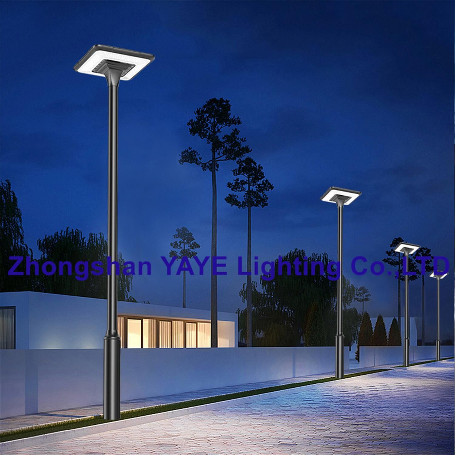 Yaye Solar Price CE/RoHS Outdoor Aluminum LED Street Lawn Road Pathway Decorative Lithium Battery Lighting 23 Years Production Export Experience