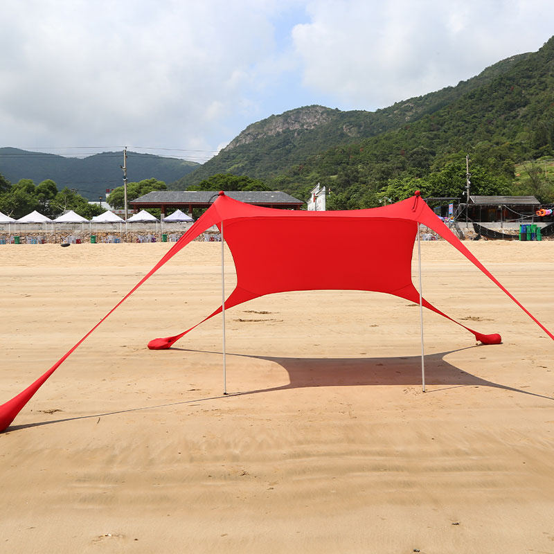 Factory Direct Sun Shelter Beach Tent–UV Protection Canopy for Camping & Outdoor Use