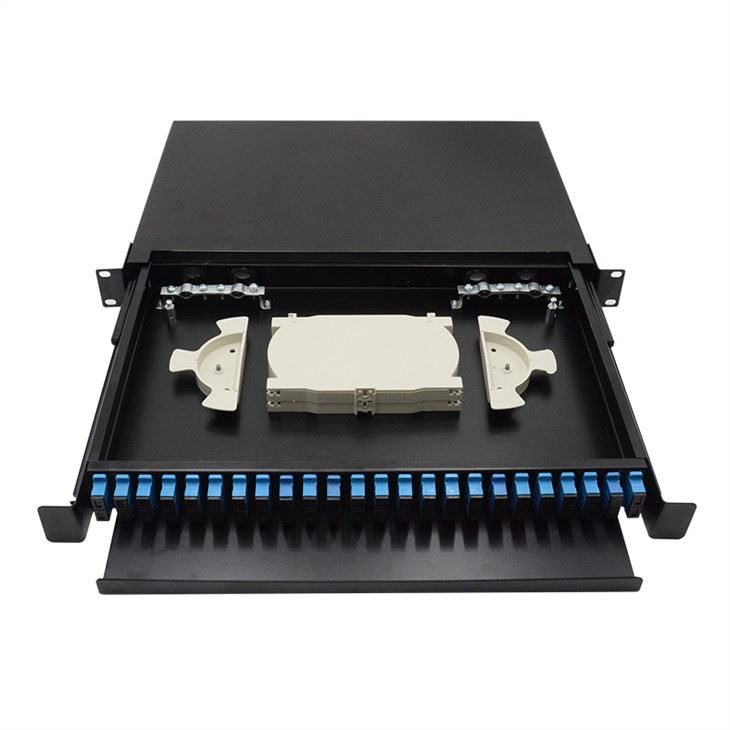 19 Inch Rack Mounted Slidable Fiber Optic Patch Panel