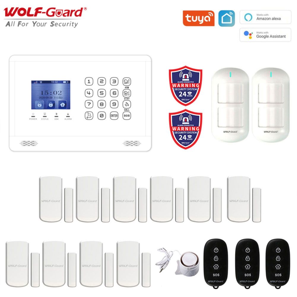 Wolf Guard Cheap Alarm Systems Wireless House Alarm Systems Yl-007m2e