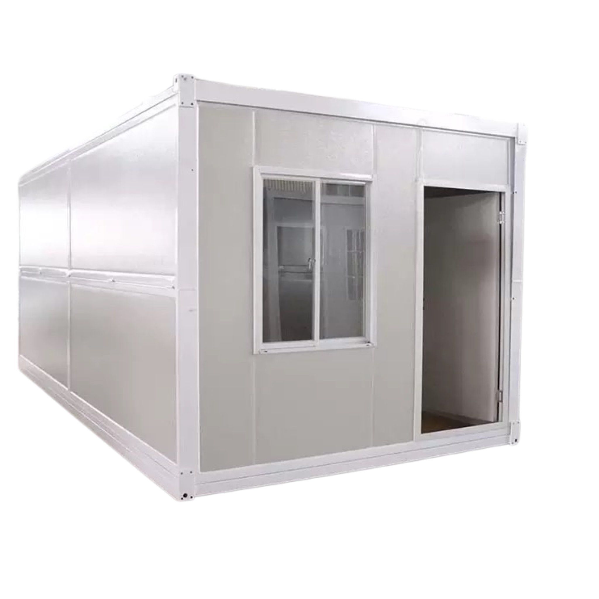 Best Anti-Seismic Waterproof Movable Office Prefabricated Tiny Mobile Homes Folding Portable Container House
