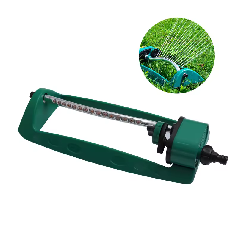 Factory Supply 15-hole Swing Sprinkler With Aluminum Tube A Hot Product On Amazon For Irrigation System Garden And Lawn Watering