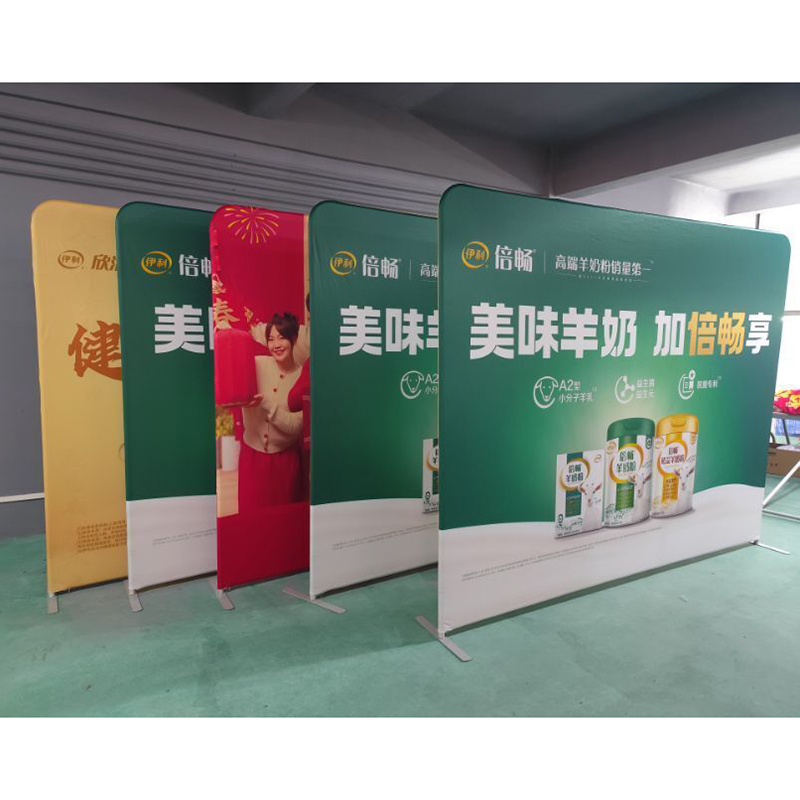 Hot Sale Aluminum Frame Banner Stretch Fabric Frame 8FT Tension Fabric Backdrops for Photography Wedding Party