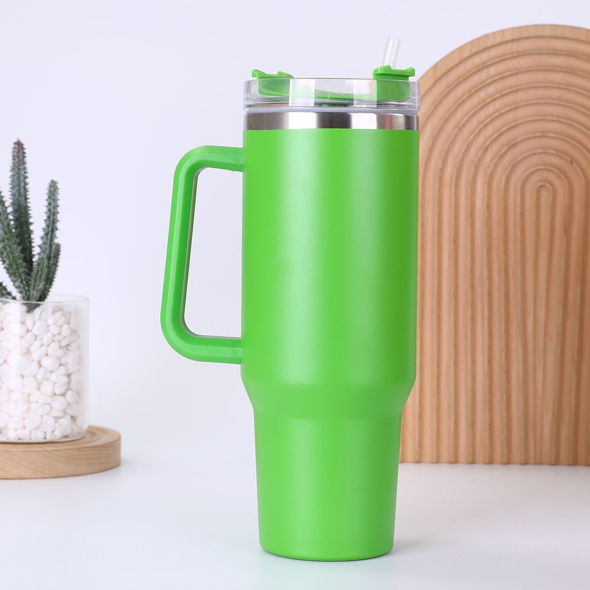 Iced Coffee Travel Mug Tumbler Color Changing Coffee Drink Cold Stainless Steel Reusable Cup Water Bottle in Bulk 40oz 30 Keep Cold 24 Hours and Hot 12 Hours Wa