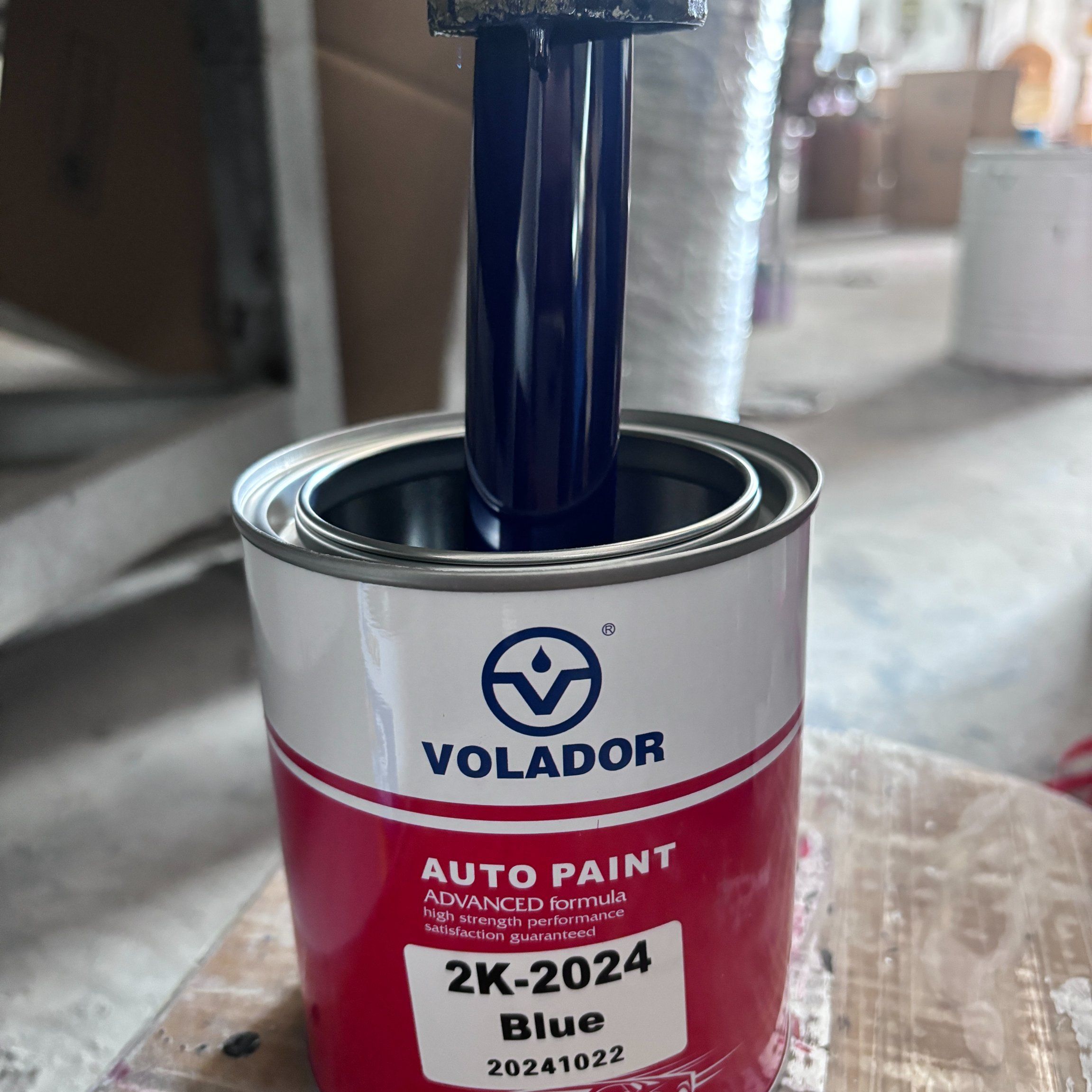 Haiwen Car Paint Factory-Direct Acrylic Paint 2K Blue Master Tinter Automotive Paint for Auto Repair