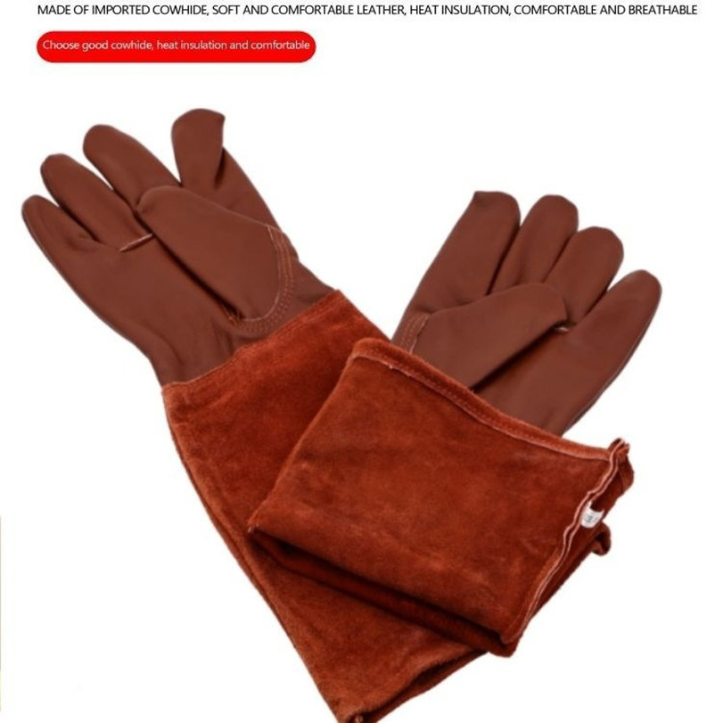 Good Latest Design Most Popular Leather Gloves Welding Gloves