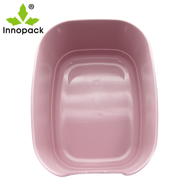 Eco-Friendly Cat Litter Box Furniture Easy Cleaning Enclose Cat Litter Box Training Toilet