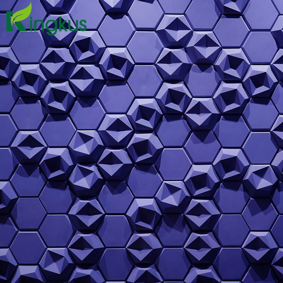 3D Soundproofing Wall Covering Pet Acoustic Panel