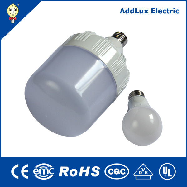 Best Exporter Factory Ce UL Saso RoHS E27 E40 110V 220V 40W Non-Dimmable T80 Column LED Bulb Lamp Made in China for Office, Home, Restaurant, Showroom Lighting