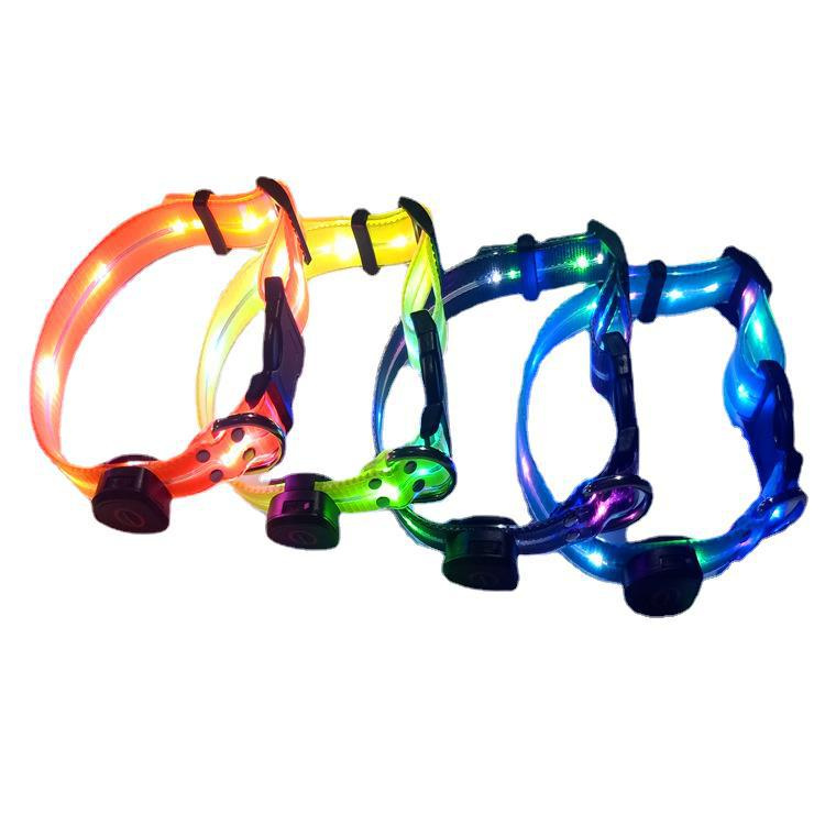 LED Luminous Dog Collar, Leash, Leash