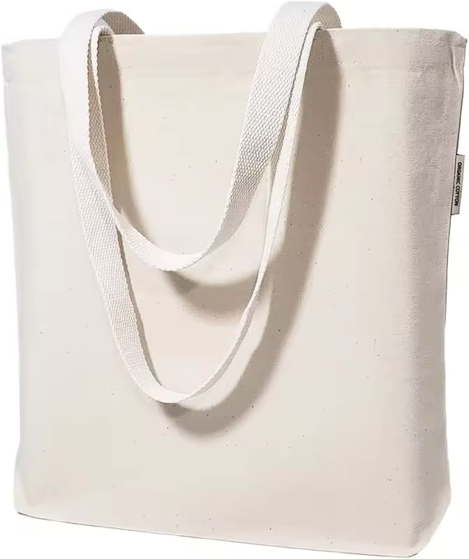 Cheap Shopping Grocery School Working Recycled Heat Transfer Printing Tote Beige Customised Cotton Bag