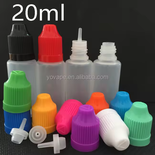 Rts In Stock 15ml 20ml 20 Ml Durable Medical Soft Eye Drops Child Proof Resistant Pe Ldpe Plastic Liquid Dropper Bottle