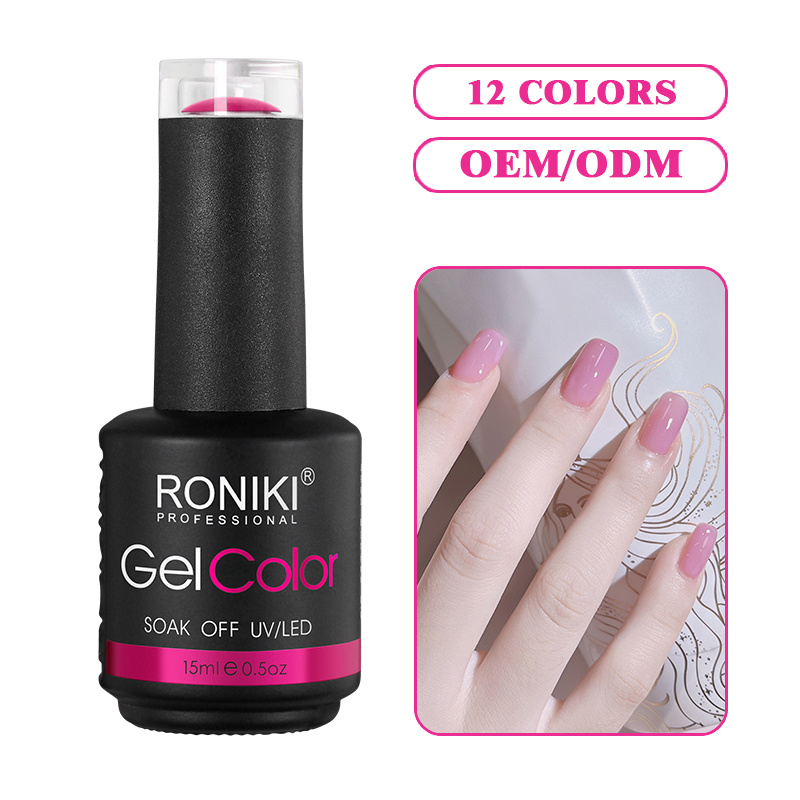 Free Sample Private Label Neon Summer Color Fluorescent Nail Gel Polish
