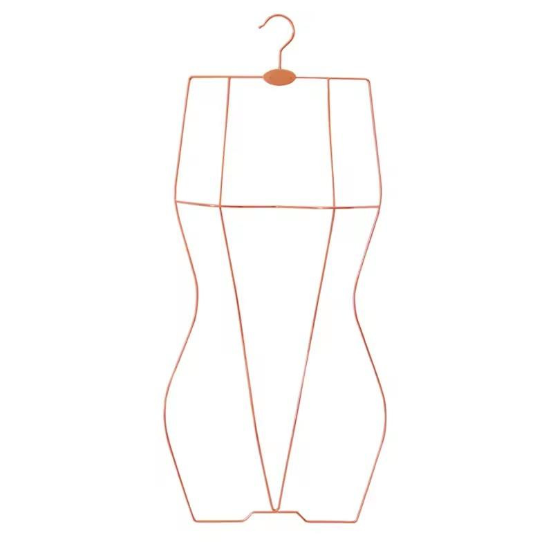 Light Luxury Adult Women's Bikini Rack, Golden Metal Hanger, Clothing Store Swimsuit Display