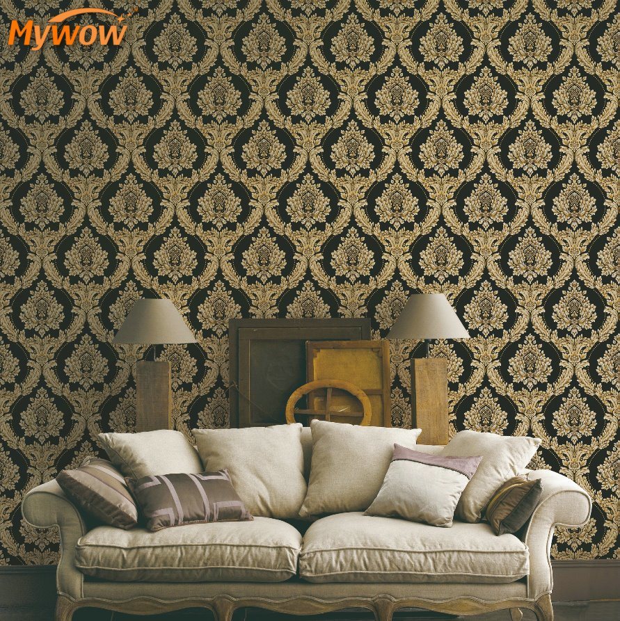 Ready to Ship! PVC Washable Home Decoration Wallpaper