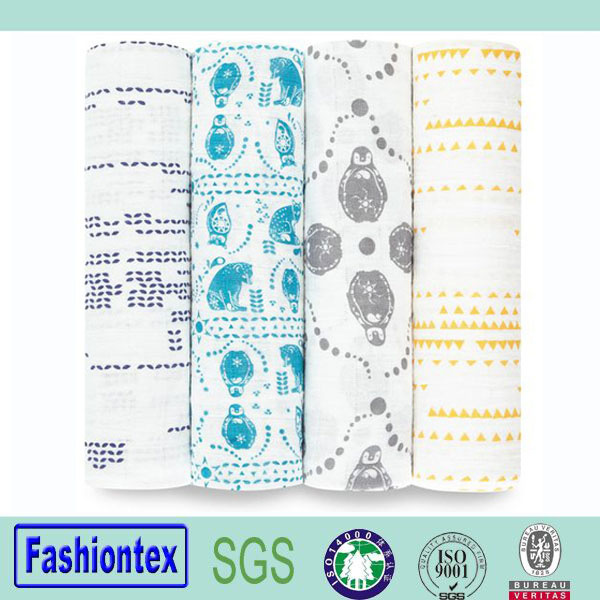 High Quality Muslin Baby Wrap Infant Bamboo Cloth