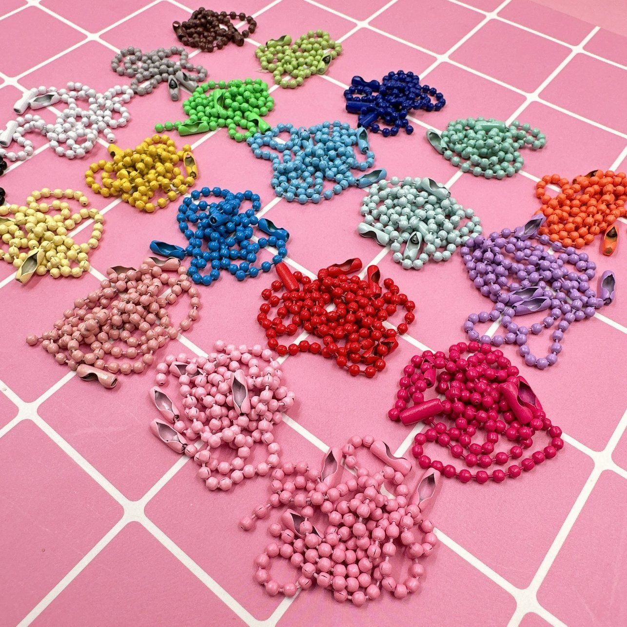 Cuban Link Chain for Men and Women Necklace DIY Gold Plated Aluminum Jewelry Chains Bulk with Jump Rings and Lobster Clasps