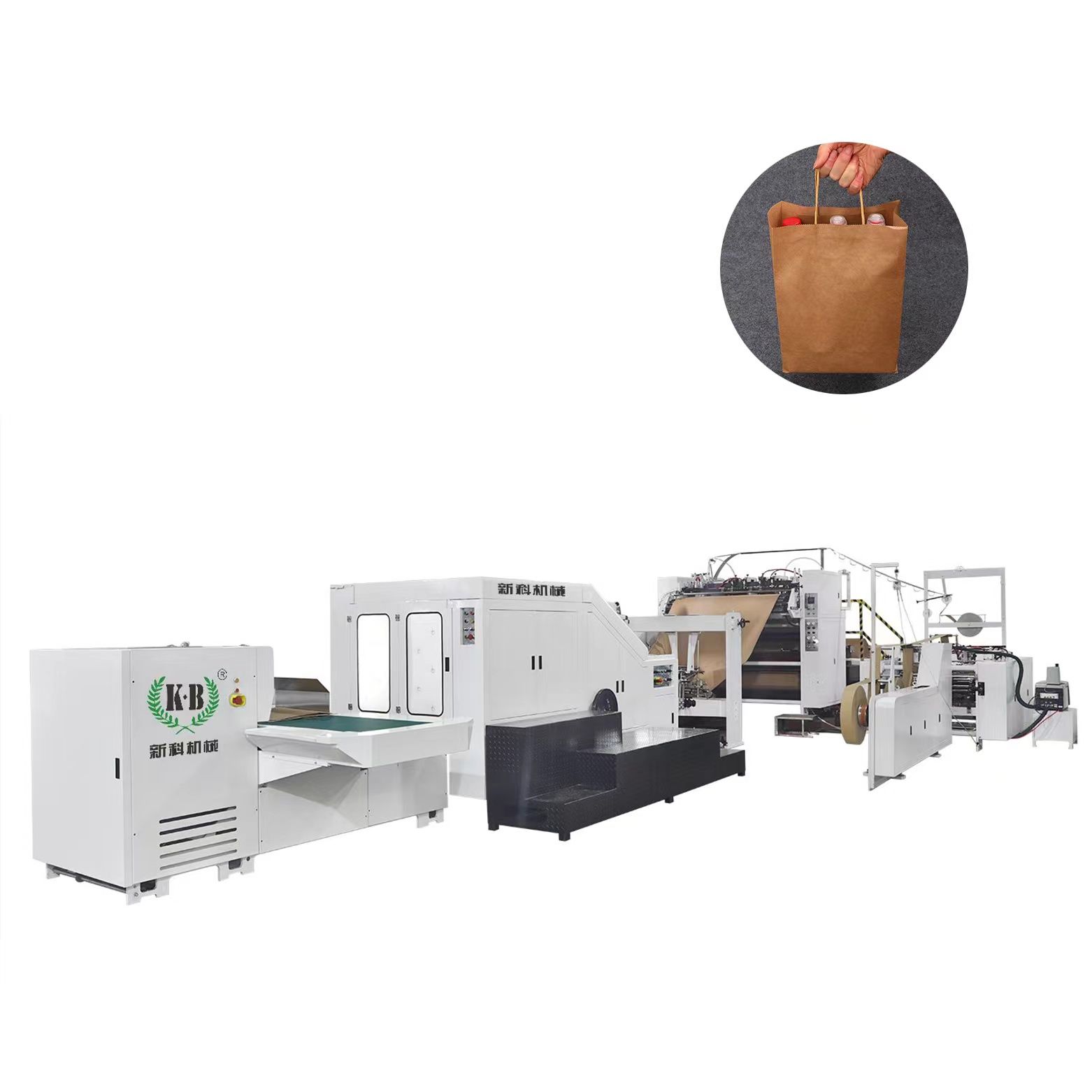 China Gold Supplier Bakery Paper Bags for Homemade Bread Flat Paper Bag Making Machine