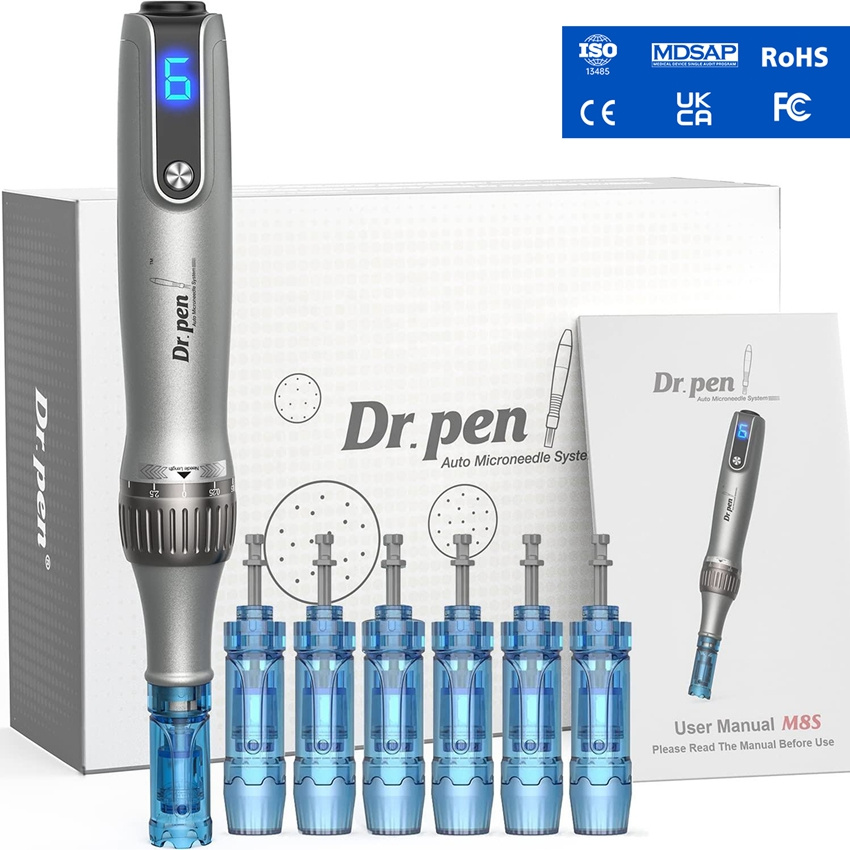 Ultima M8s Professional Kit Authentic Multi-Function Wireless Derma Beauty Pen Microneedling Pen Dr. Pen