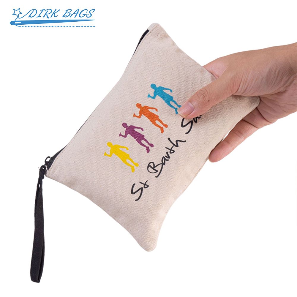 New Design Logo High Capacity Pencil Gift Pouch Luxury Cosmetic Zipper Makeup Bag