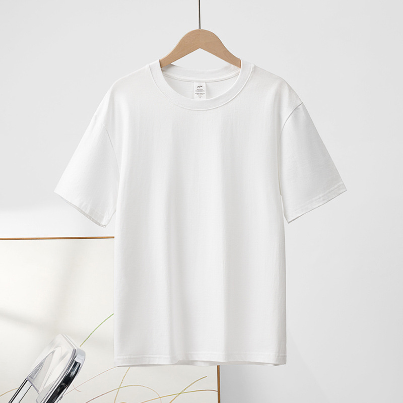 Pure Cotton Basic Round Neck T-Shirt
