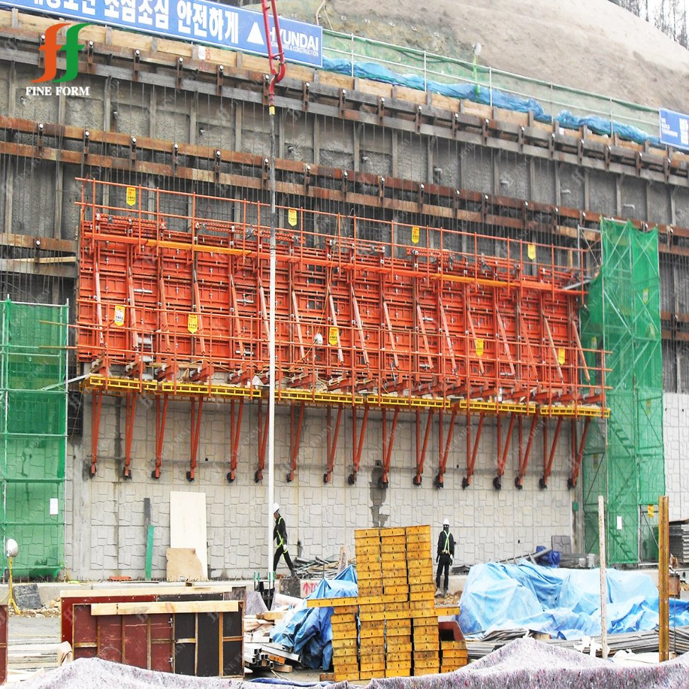 Cantilever Forming Sliding Shuttering Hanging Basket System Traveller Climbing Formwork for Dam Pier High-Rise Building Construction