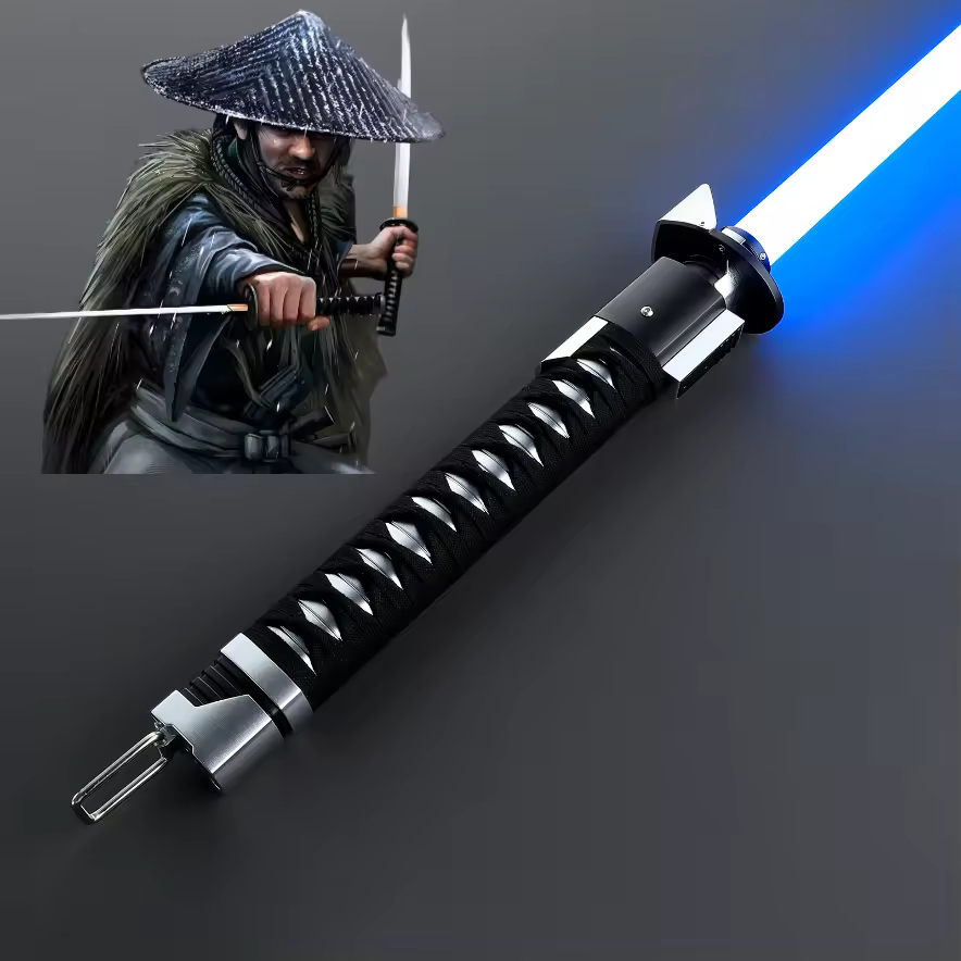 Lgt Ronin Sabers High Quality Premium Light-up Toys Pc Flat Blade Plug Katana Sword Premium Metal Katana With Super Bright Light