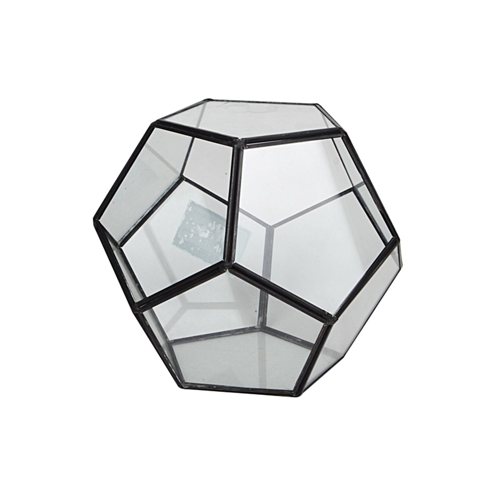 Hot Sale Various Design Glass Geometric Terrarium Glass Candle Holder